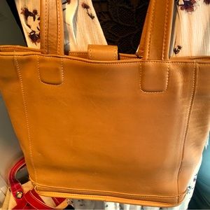 “Coach” leather purse, vintage